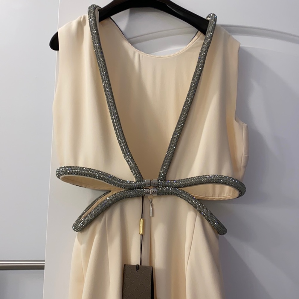 Gucci 2015 Chrystal Embellished Gown